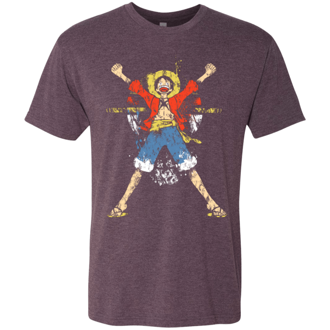 T-Shirts Vintage Purple / Small King of Pirates Men's Triblend T-Shirt