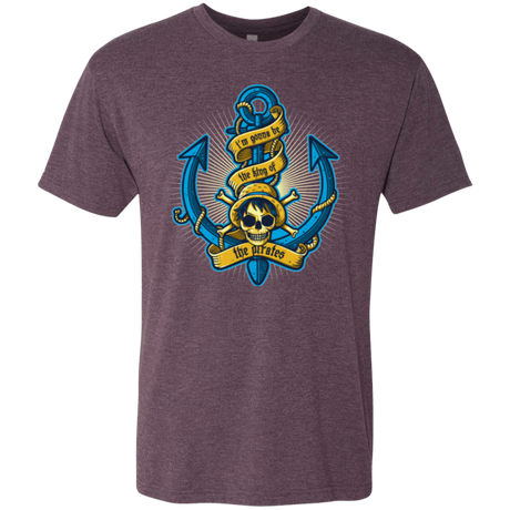 T-Shirts Vintage Purple / Small KING OF PIRATES Men's Triblend T-Shirt