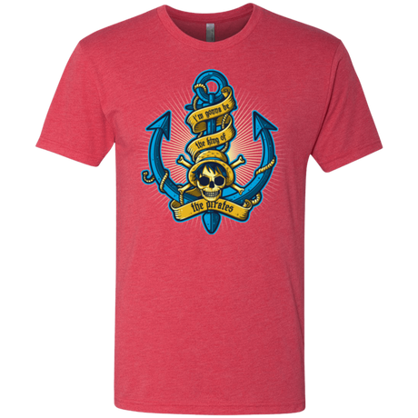 T-Shirts Vintage Red / Small KING OF PIRATES Men's Triblend T-Shirt