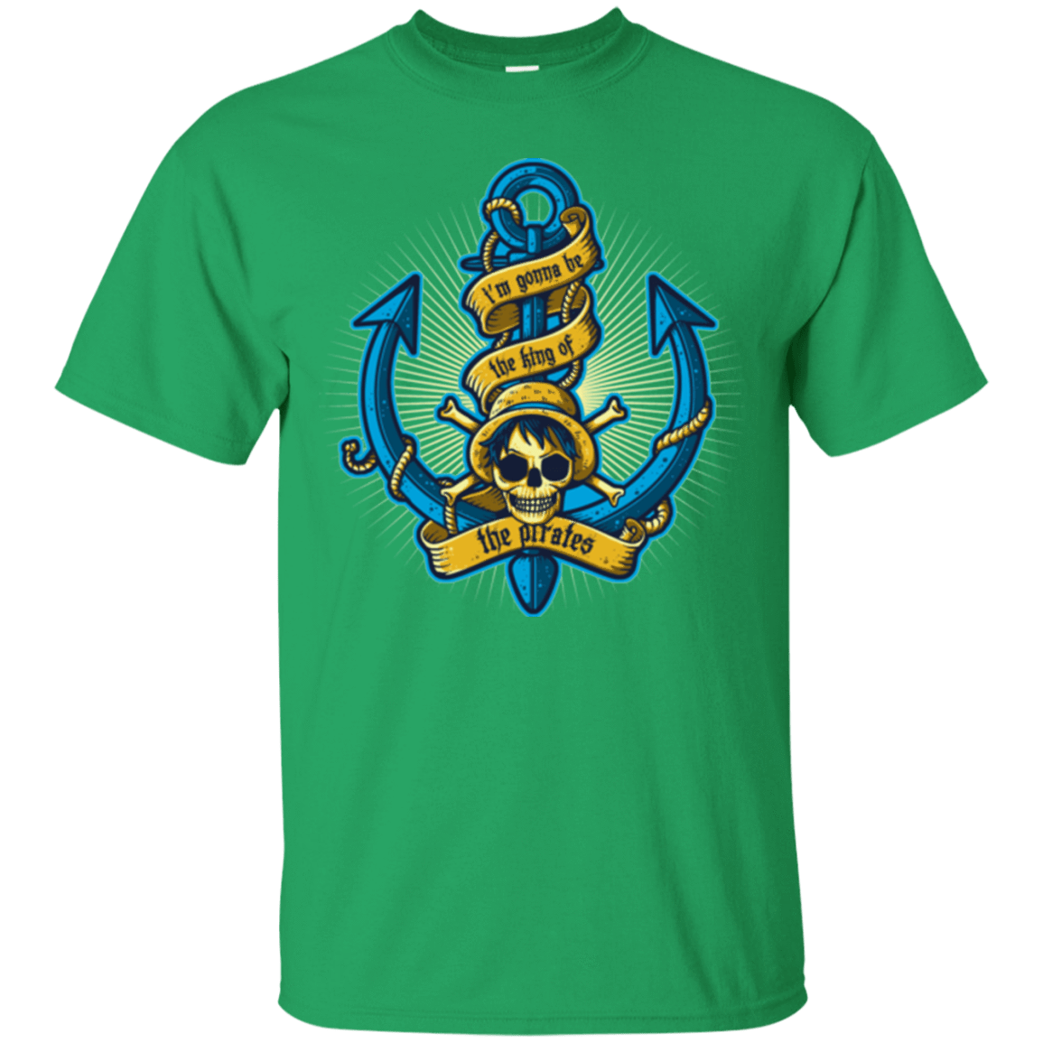 T-Shirts Irish Green / Small KING OF PIRATES T-Shirt