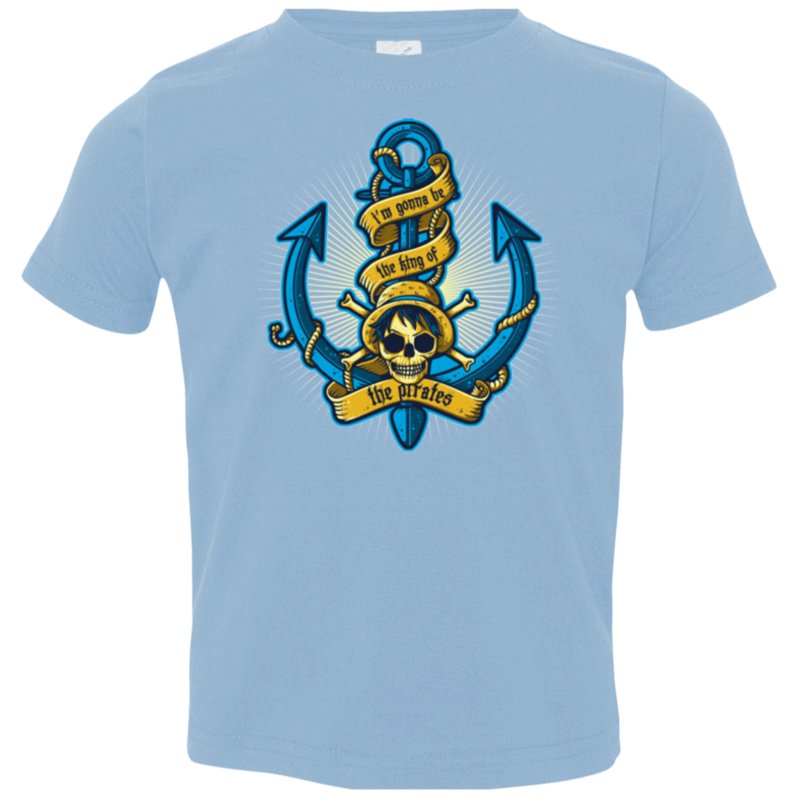 T-Shirts Light Blue / 2T KING OF PIRATES Toddler Premium T-Shirt