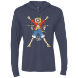 T-Shirts Vintage Navy / X-Small King of Pirates Triblend Long Sleeve Hoodie Tee