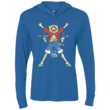 T-Shirts Vintage Royal / X-Small King of Pirates Triblend Long Sleeve Hoodie Tee