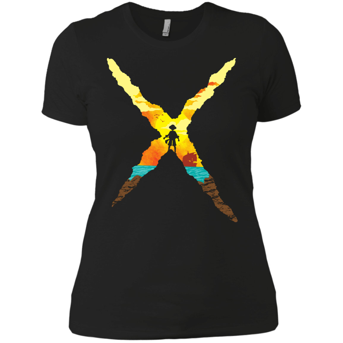 T-Shirts Black / X-Small King Of Pirates Women's Premium T-Shirt