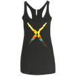T-Shirts Vintage Black / X-Small King Of Pirates Women's Triblend Racerback Tank