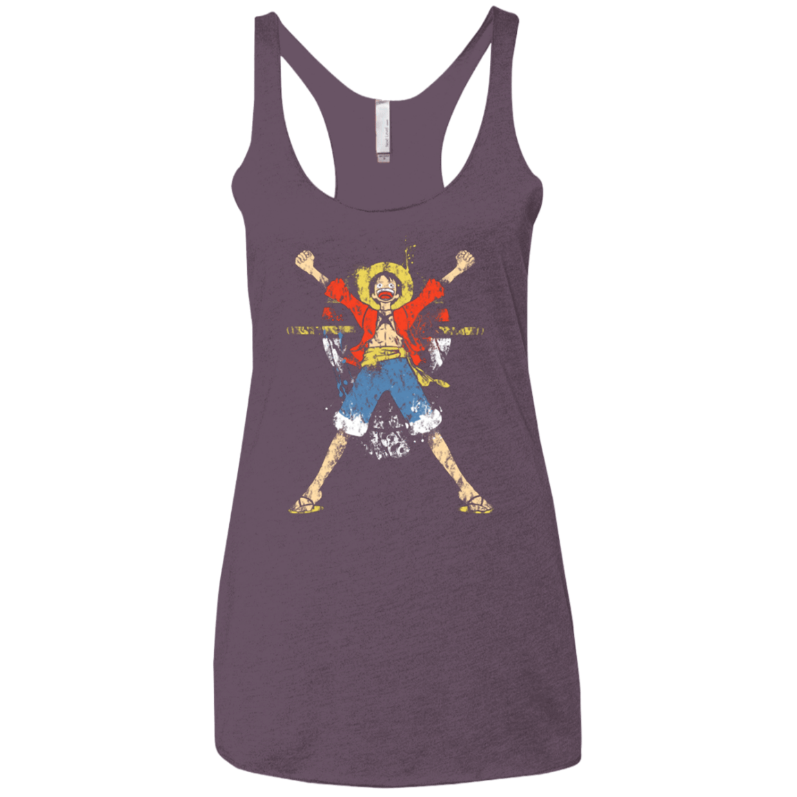 T-Shirts Vintage Purple / X-Small King of Pirates Women's Triblend Racerback Tank