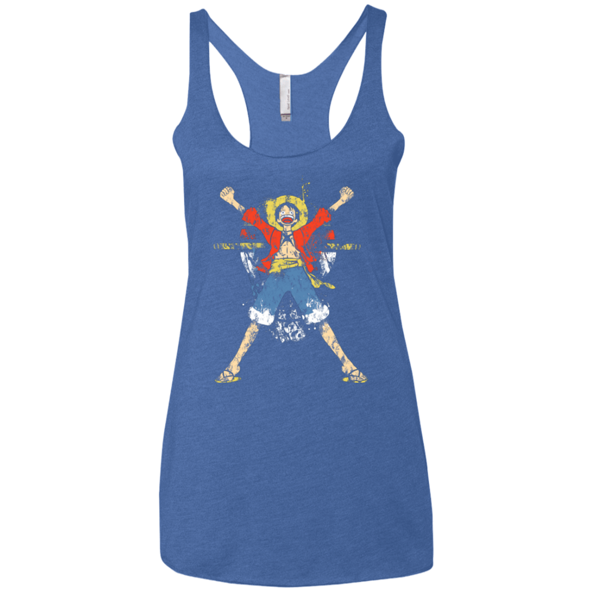 T-Shirts Vintage Royal / X-Small King of Pirates Women's Triblend Racerback Tank