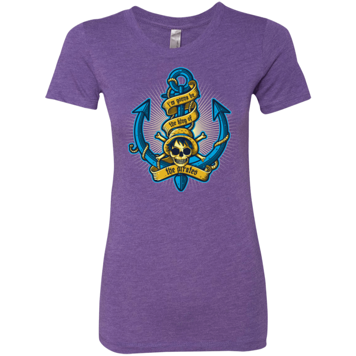 T-Shirts Purple Rush / Small KING OF PIRATES Women's Triblend T-Shirt