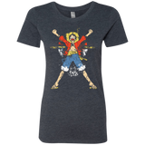 T-Shirts Vintage Navy / Small King of Pirates Women's Triblend T-Shirt