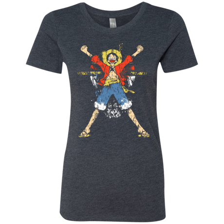 T-Shirts Vintage Navy / Small King of Pirates Women's Triblend T-Shirt