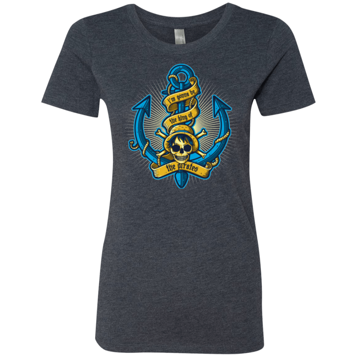 T-Shirts Vintage Navy / Small KING OF PIRATES Women's Triblend T-Shirt