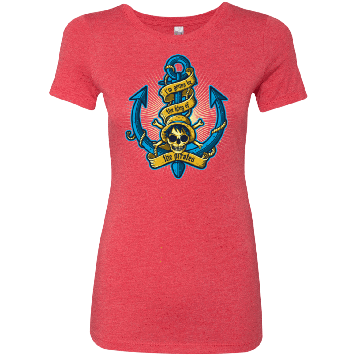 T-Shirts Vintage Red / Small KING OF PIRATES Women's Triblend T-Shirt