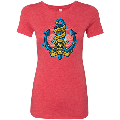 T-Shirts Vintage Red / Small KING OF PIRATES Women's Triblend T-Shirt