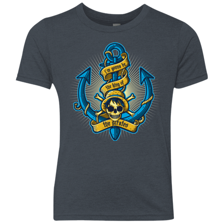 T-Shirts Vintage Navy / YXS KING OF PIRATES Youth Triblend T-Shirt