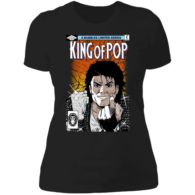 T-Shirts Black / X-Small King of Pop Women's Premium T-Shirt