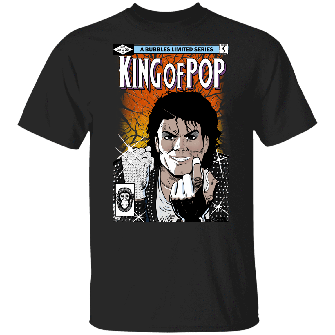 T-Shirts Black / YXS King of Pop Youth T-Shirt