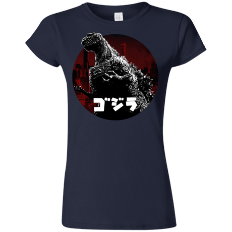 T-Shirts Navy / S King Of The City Junior Slimmer-Fit T-Shirt