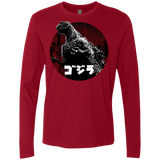 T-Shirts Cardinal / S King Of The City Men's Premium Long Sleeve