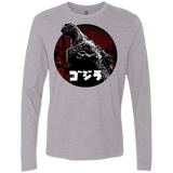 T-Shirts Heather Grey / S King Of The City Men's Premium Long Sleeve
