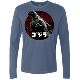 T-Shirts Indigo / S King Of The City Men's Premium Long Sleeve