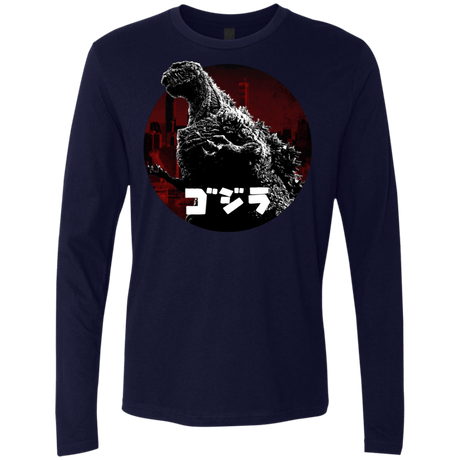 T-Shirts Midnight Navy / S King Of The City Men's Premium Long Sleeve