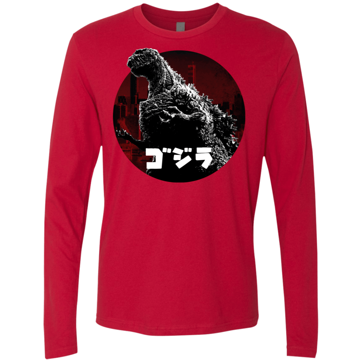 T-Shirts Red / S King Of The City Men's Premium Long Sleeve
