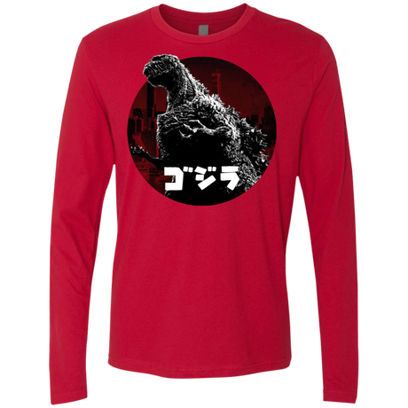 T-Shirts Red / S King Of The City Men's Premium Long Sleeve