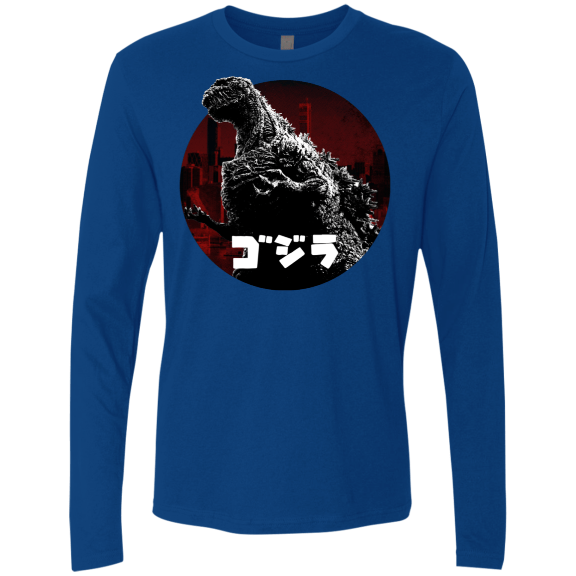 T-Shirts Royal / S King Of The City Men's Premium Long Sleeve