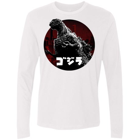 T-Shirts White / S King Of The City Men's Premium Long Sleeve