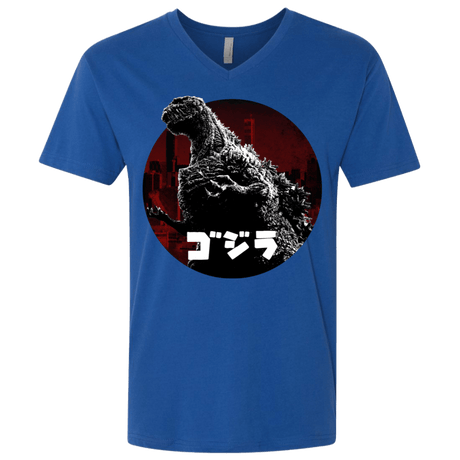 T-Shirts Royal / X-Small King Of The City Men's Premium V-Neck