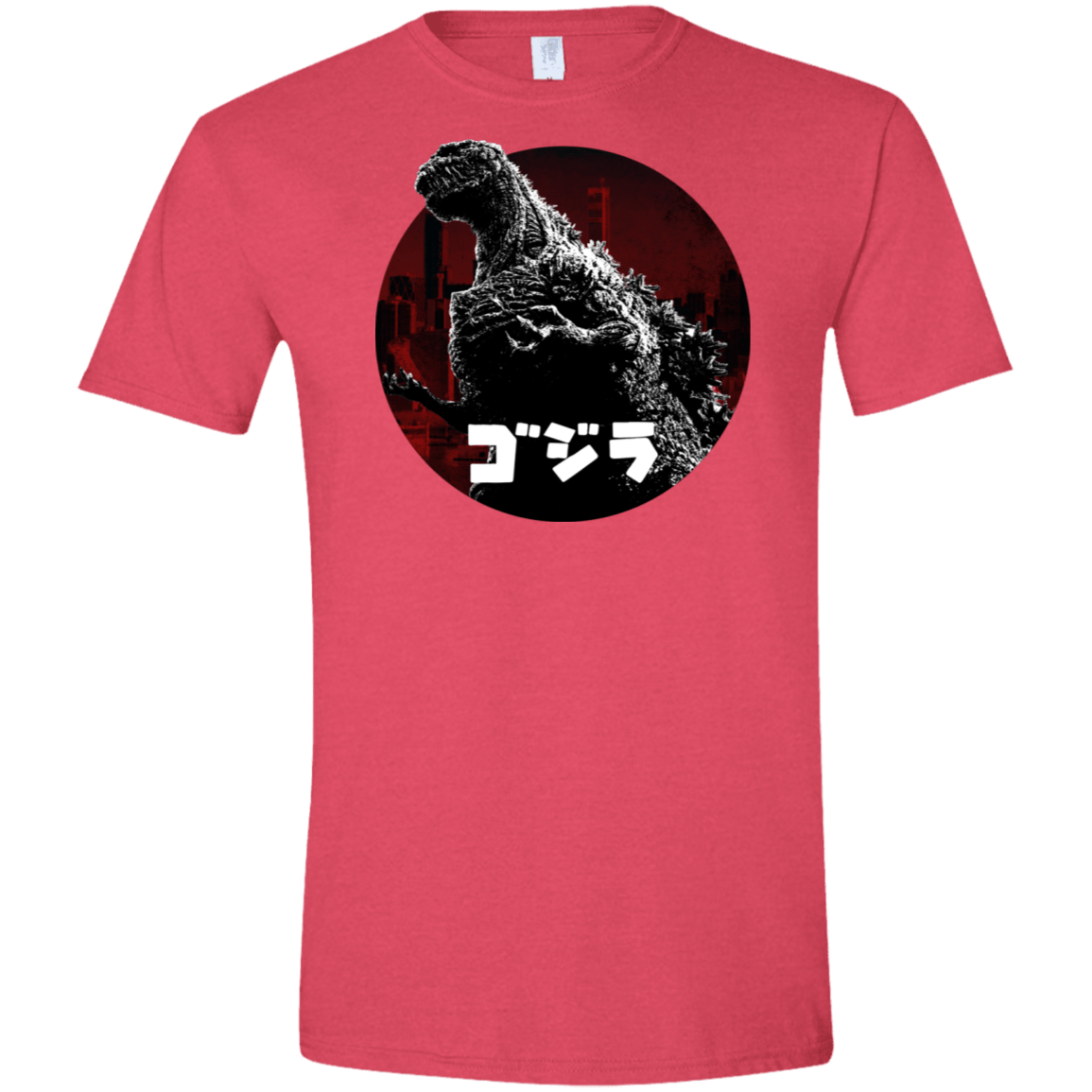 T-Shirts Heather Red / S King Of The City Men's Semi-Fitted Softstyle