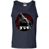 T-Shirts Navy / S King Of The City Men's Tank Top