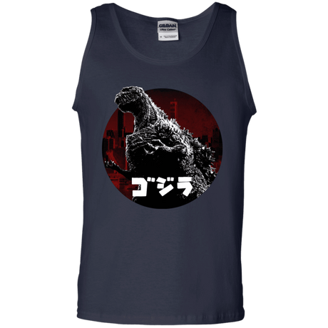 T-Shirts Navy / S King Of The City Men's Tank Top