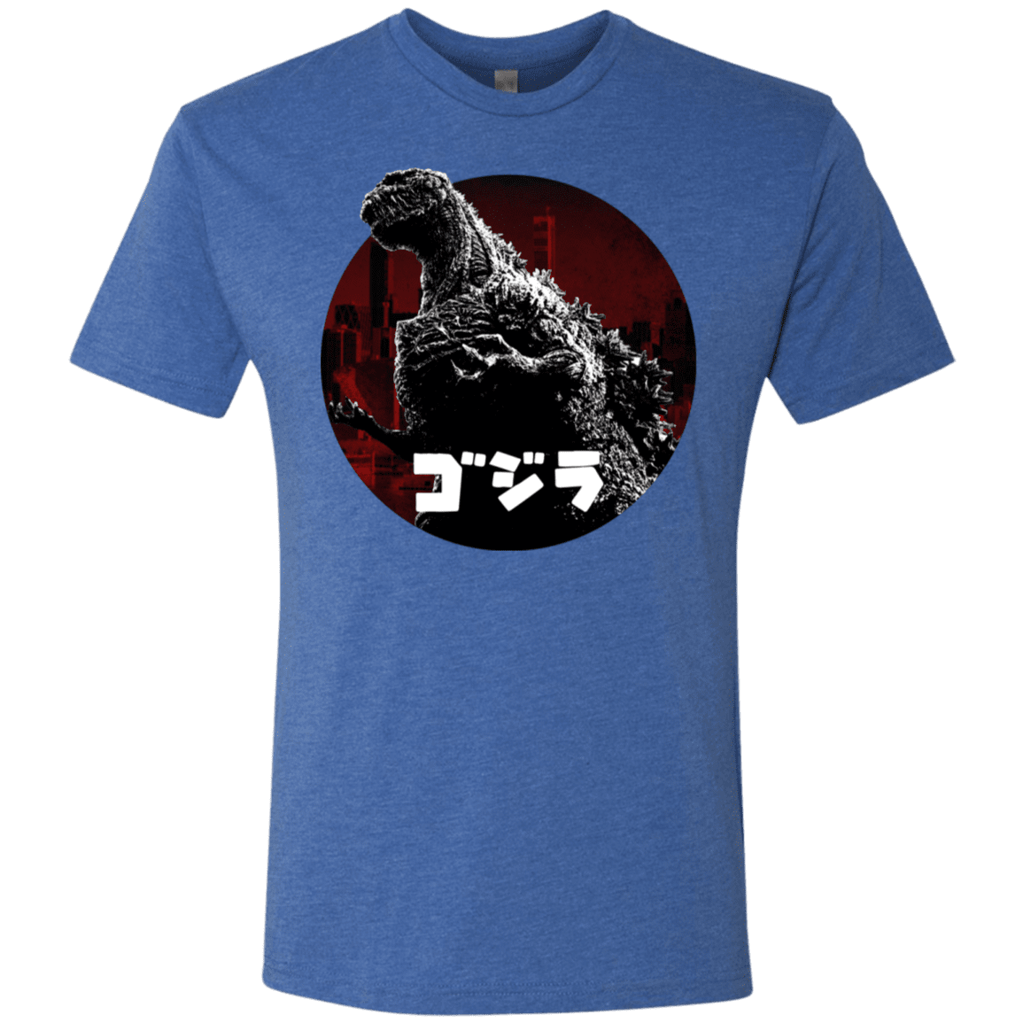 T-Shirts Vintage Royal / S King Of The City Men's Triblend T-Shirt