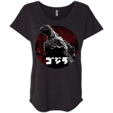 T-Shirts Vintage Black / X-Small King Of The City Triblend Dolman Sleeve