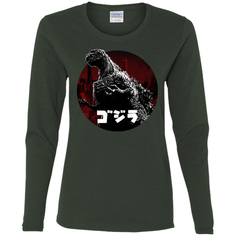 T-Shirts Forest / S King Of The City Women's Long Sleeve T-Shirt