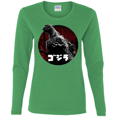 T-Shirts Irish Green / S King Of The City Women's Long Sleeve T-Shirt