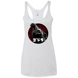 T-Shirts Heather White / X-Small King Of The City Women's Triblend Racerback Tank