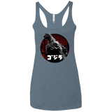T-Shirts Indigo / X-Small King Of The City Women's Triblend Racerback Tank
