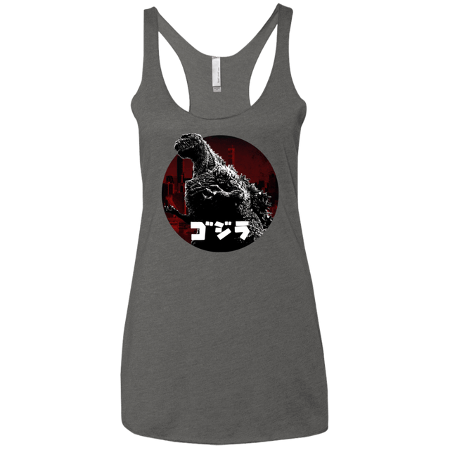 T-Shirts Premium Heather / X-Small King Of The City Women's Triblend Racerback Tank
