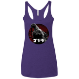 T-Shirts Purple Rush / X-Small King Of The City Women's Triblend Racerback Tank