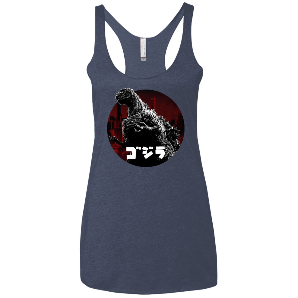 T-Shirts Vintage Navy / X-Small King Of The City Women's Triblend Racerback Tank