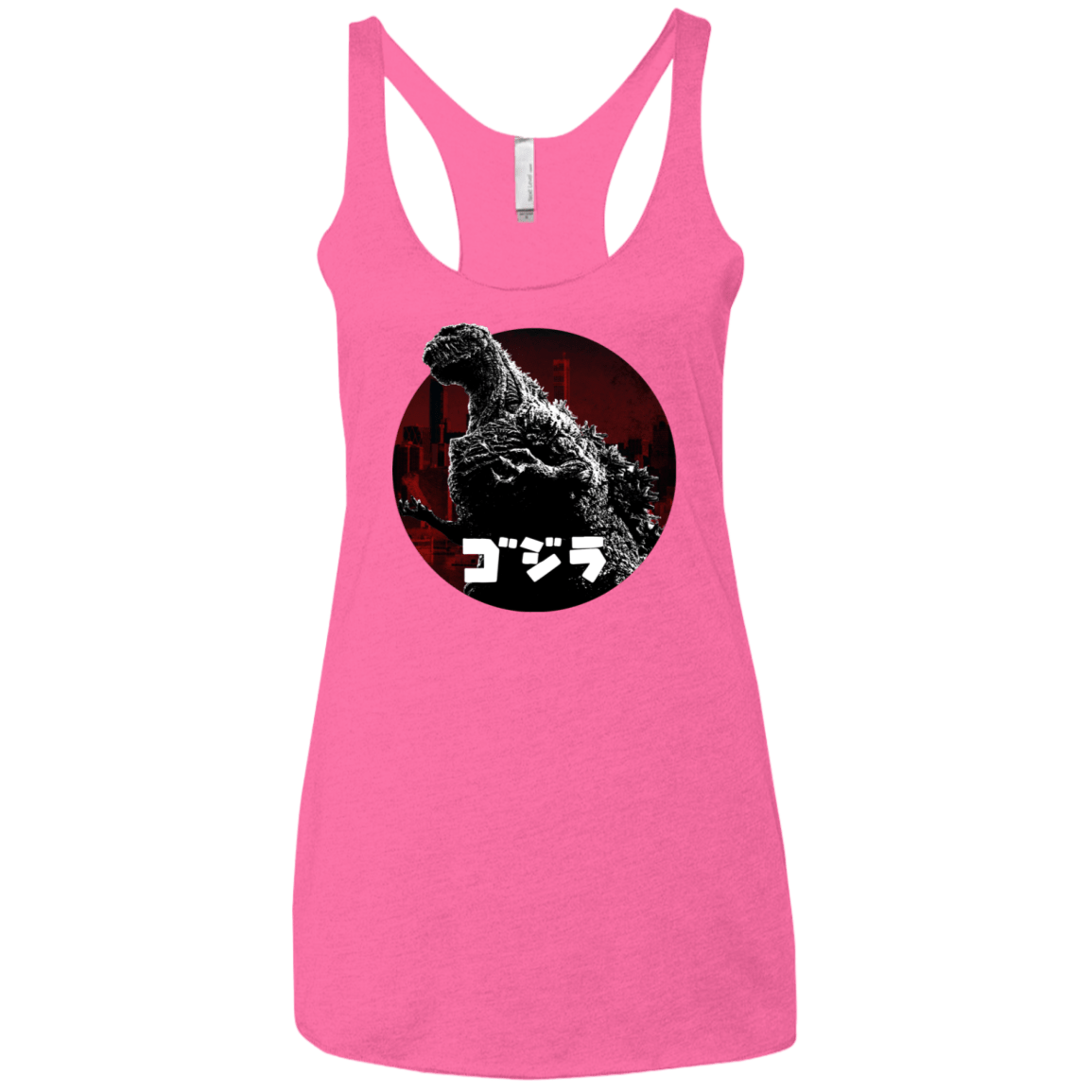 T-Shirts Vintage Pink / X-Small King Of The City Women's Triblend Racerback Tank