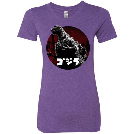 T-Shirts Purple Rush / S King Of The City Women's Triblend T-Shirt