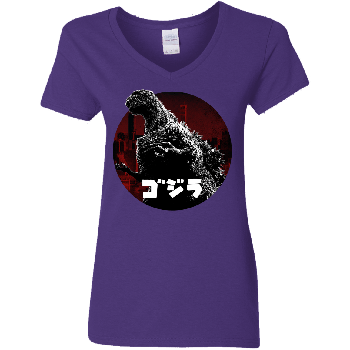 T-Shirts Purple / S King Of The City Women's V-Neck T-Shirt