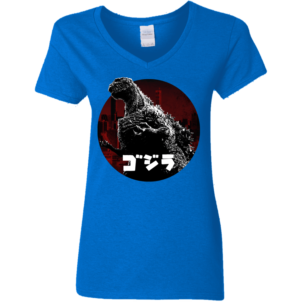 T-Shirts Royal / S King Of The City Women's V-Neck T-Shirt