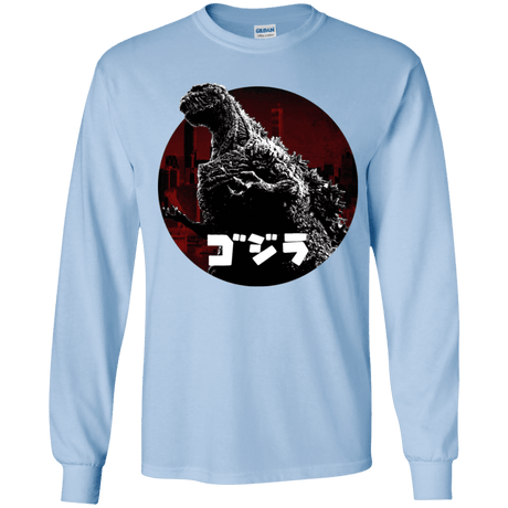 T-Shirts Light Blue / YS King Of The City Youth Long Sleeve T-Shirt