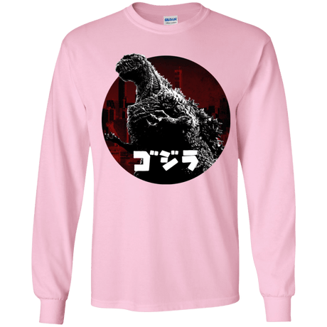 T-Shirts Light Pink / YS King Of The City Youth Long Sleeve T-Shirt