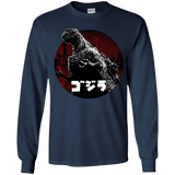 T-Shirts Navy / YS King Of The City Youth Long Sleeve T-Shirt