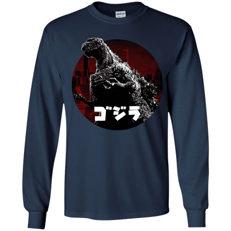 T-Shirts Navy / YS King Of The City Youth Long Sleeve T-Shirt